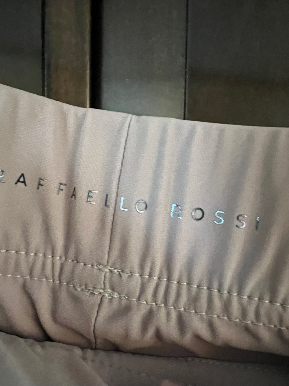 RAFFAELLO ROSSI Pale grey Track Joggers - Picture 4 of 6